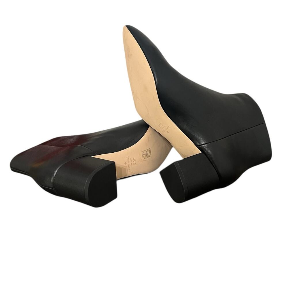 New! Kate Spade Amelie Side Zip Leather Bootie - Size 9.5B (MSRP $269) - Picture 6 of 10